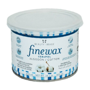 BEAUTY IMAGE Cotton Fine Wax Cera Piel Can, 14.1oz