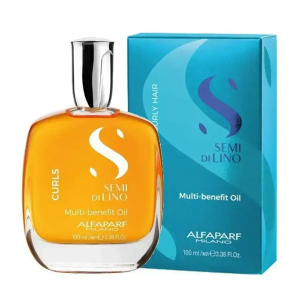 ALFAPARF MILANO Semi Di Lino Curls MultiBenefit Oil, 3.38oz