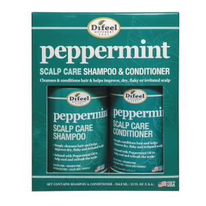 DIFEEL Peppermint Scalp Care Duo, 12oz - SH3x-PSC12-KT