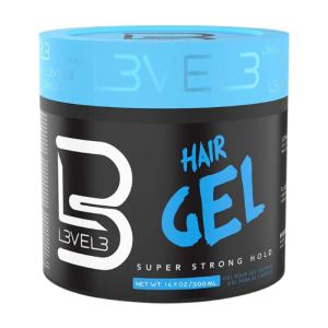 L3VEL3 Super Strong Hair Styling Gel, 16.9oz - 100502