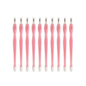 DL PROFESSIONAL Lynn Plastic Cuticle Trimmer Pushers - DL-C162