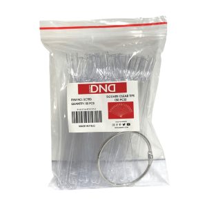 DAISY DND Square Design Tips Natural, 50Pcs - SDTN50