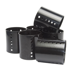 DIANE BEAUTY Magnetic Roller Black 6 Pk, 2 1/2" - D2726