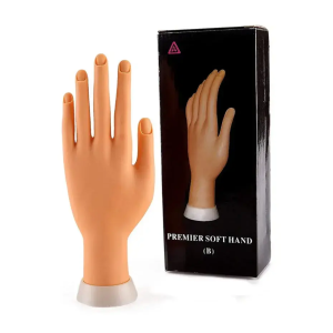 APOLLO BEAUTY Premium Soft Hand For Manicure Practice PH1-S - (A-B)