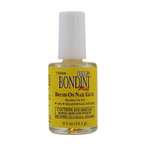 BONDINI Brush on Nail Glue, 0.5oz