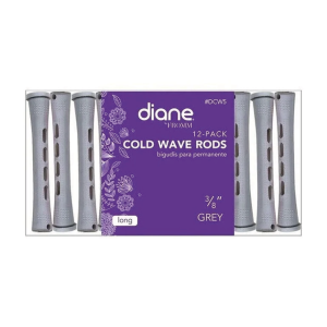 DIANE BEAUTY Cold Wave Rods, Grey 12 Pk - DCW5