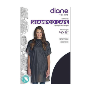 DIANE BEAUTY Shampoo Cape Vinyl Black 36x54 - D7605