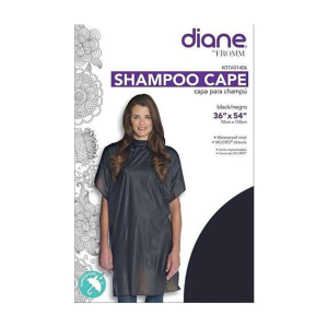 DIANE BEAUTY Shampoo Cape, Black - DTA01406
