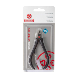 MUNDIAL PROFESSIONAL 1/2 Jaw Cuticle Nipper Red Dot RED 171PV-PR