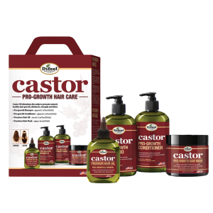 DIFEEL Castor Pro-Growth Infused Hair Care - SH3x-CPG12-BX
