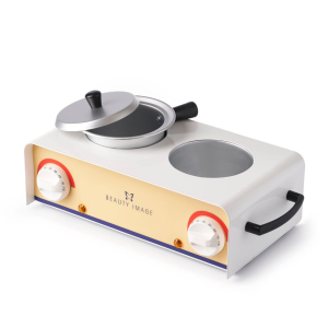 BEAUTY IMAGE European Wax Dual Professional Warmer, 14oz / 28oz