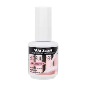MIA SECRET Biobuilder Gel Frosted Pink, 0.5oz - BG-73