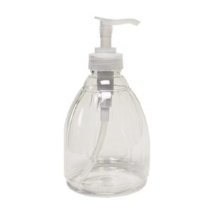 TOLCO CORPORATION Clear PET Bottle With Lotion Pump 13.6oz 300120