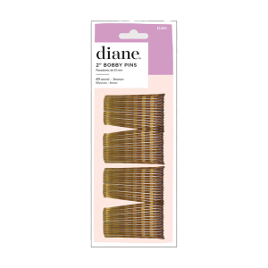 DIANE BEAUTY Bobby Pins Bronze 2", 60 Pk - D451