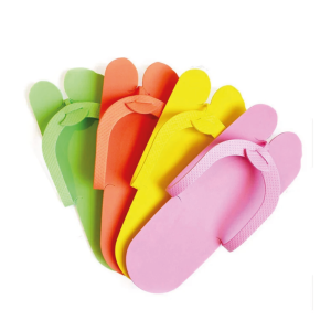 APOLLO BEAUTY 12 Pair Disposable Foam Pedicure Slippers - FS-4
