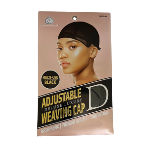 DREAM WORLD PRODUCTS Deluxe Adjustable Weaving Cap Black - DRE157