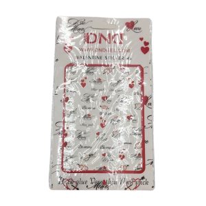 DAISY DND Nail Stickers Valentine Nail Design # 1