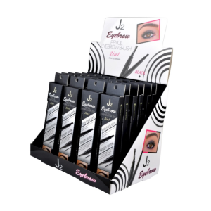 J2 BEAUTY Eyebrow Pencil Brush 2 In 1, Count