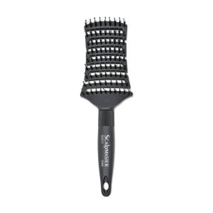 SCALPMASTER Flexible Detangling Brush with Boar/Nylon Bristles - SC9313
