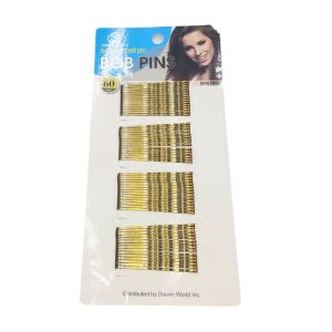 DREAM WORLD PRODUCTS Bronze Bob Pins 60pcs - DRE1002