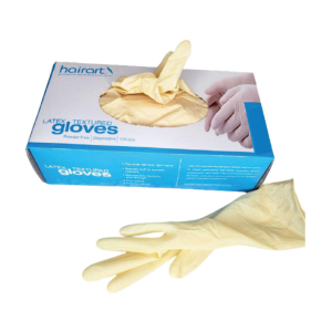 HAIRART Latex Textured Gloves - Large