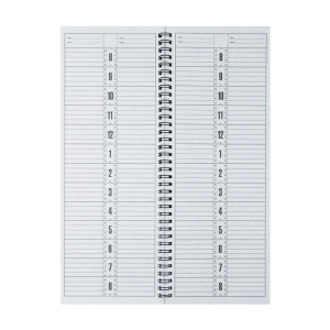 DAISY DND Salon Appointment Book - 2 Columns