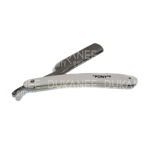 GERMANY SOLINGEN Straight Razor With Multi Color Handle - White - H2005