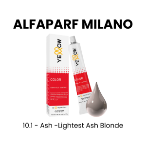 ALFAPARF MILANO Yellow Permanent Color, 3oz - 10.21 - Pearl - Lightest Violet Ash Blonde
