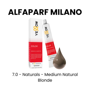 SALERM VISON Permanent Coloring Cream, 2.3oz - 7 - Natural - Blond