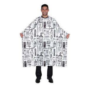 BETTY DAIN Vintage Barber Cape - 188 - White