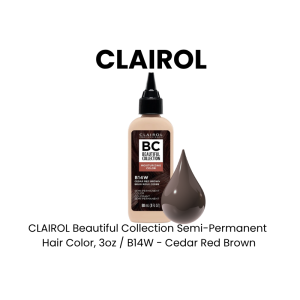CLAIROL Soy 4Plex Liquid Color Permanent Hair Color, 2oz - 7A / 42D - Ash - Medium Cool Blonde