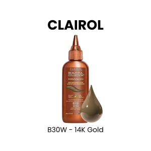 CLAIROL Beautiful Collection Semi - Permanent Hair Color, 3oz - B30W - 14K Gold