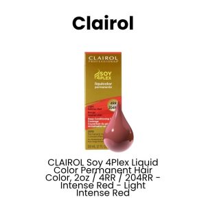 CLAIROL Soy 4Plex Liquid Color Permanent Hair Color, 2oz - 3N / 83N - Neutrals - Medium Neutral Brown