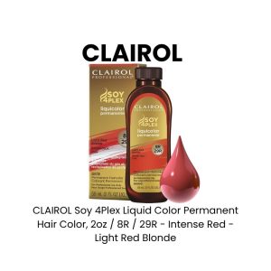 CLAIROL Soy 4Plex Liquid Color Permanent Hair Color, 2oz - 8NN - Light Rich Neutral Blonde