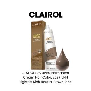 CLAIROL Jazzing Temporary Hair Color, 3oz - 80 - Toasted Chestnut - Marron Grille