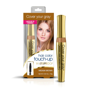 COVER YOUR GRAY Waterproof Brush - IN, 0.53oz - Medium Brown - 0212IG