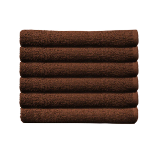 PROTEX TOWELS Edge Towels, 12 Count - Chocolate Brown - 16" x 27" - 12Pk