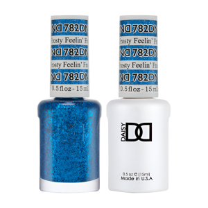 DAISY DND Gel Polish Duo Color Swatches Single 10 - Feelin' Frosty - 782