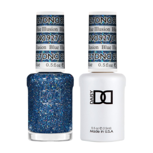 DAISY DND Gel Polish Duo Color Swatches Single 14 - Blue Illusion - 927