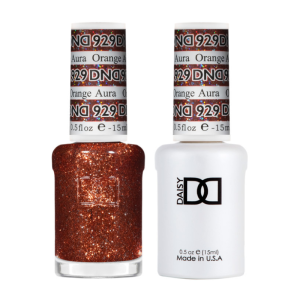 DAISY DND Gel Polish Duo Color Swatches Single 14 - Orange Aura - 929