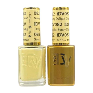 DAISY DND DIVA DUO Gel Polish Matching Lacquer - Sunny Delight - 082