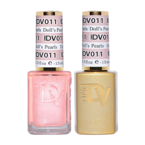 DAISY DND DIVA DUO Gel Mirrorball Collection Swatch Single 1 - Doll'S Pearls - 011