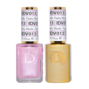DAISY DND DIVA DUO Gel Mirrorball Collection Swatch Single 1 - Fairy Heels - 013