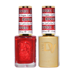 DAISY DND DIVA DUO Gel Mirrorball Collection Swatch Single 1 - Let'S Go To Vegas - 031
