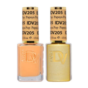 DAISY DND DIVA DUO First Class Collection Swatch Single 6 - Papaya Pop - 205
