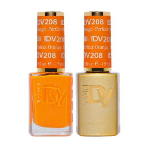 DAISY DND DIVA DUO First Class Collection Swatch Single 6 - Perfect Orange - 208