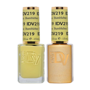 DAISY DND DIVA DUO Gel Polish Matching Lacquer - Bumblebee - 219