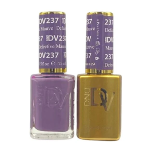 DAISY DND DIVA DUO Gel Polish Matching Lacquer - Defective Mauve - 237