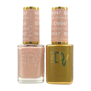 DAISY DND DIVA DUO Gel Polish Matching Lacquer - Gourmet Nude - 047