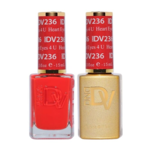 DAISY DND DIVA DUO Gel Polish Matching Lacquer - Heart Eyes 4 U - 236